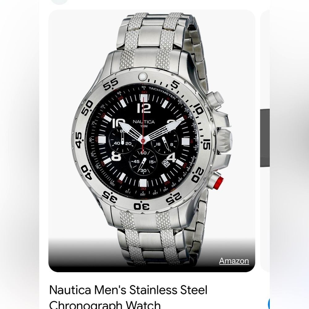 Náutica Watch ,Water resistant 100 mts .N19508G.Very beautiful and like new